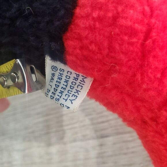 Vintage Mickey Mouse Walt Disney Productions 14" Plush Shredded Clippings Fill - Picture 8 of 9